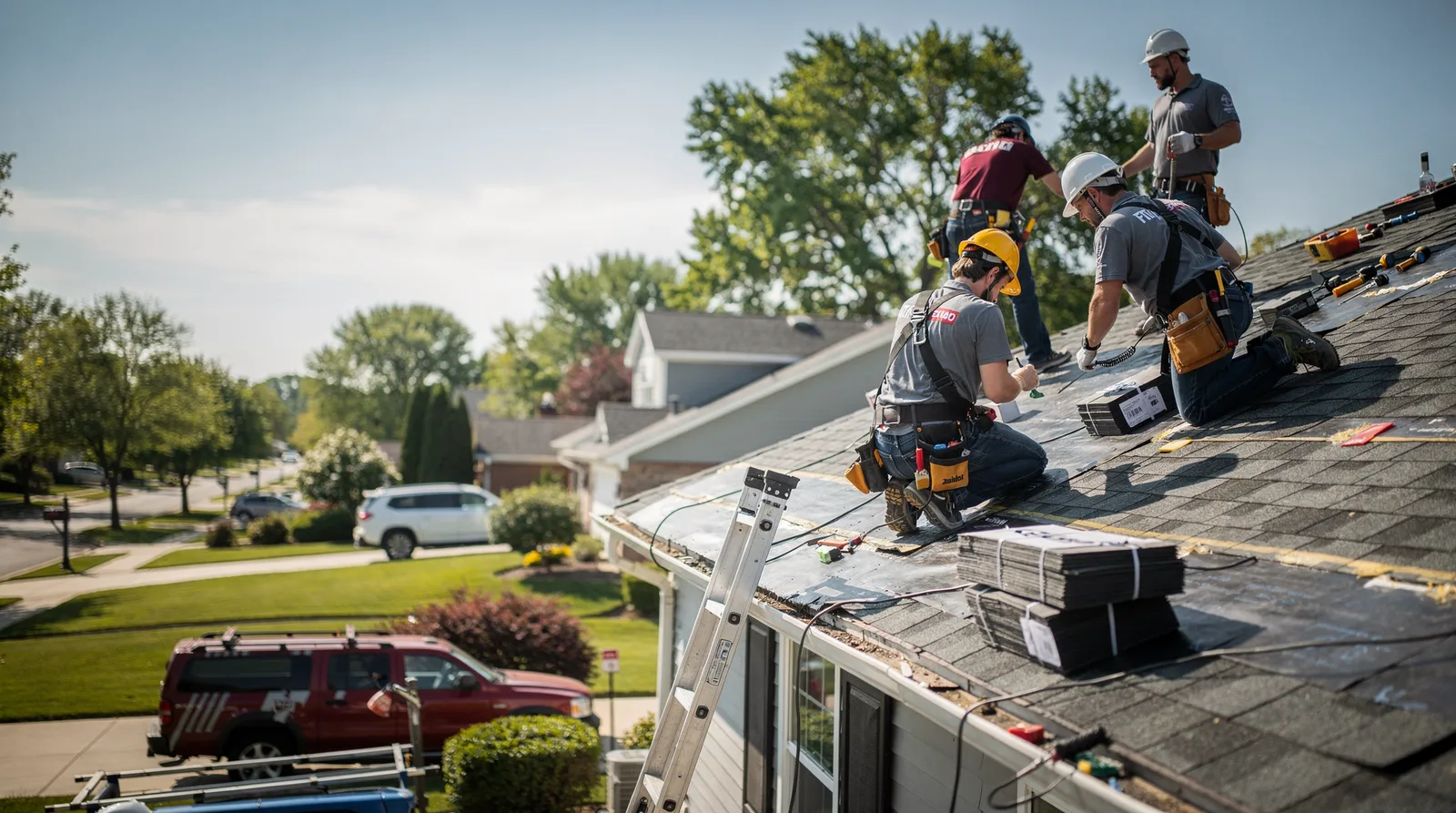 Roof Repair in Mitchellville, IA around you